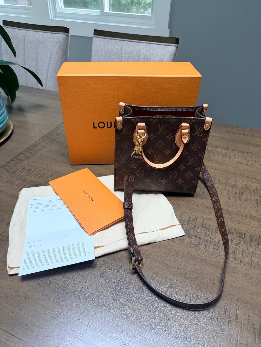 Authentic Louis Vuitton Sac Plat bb